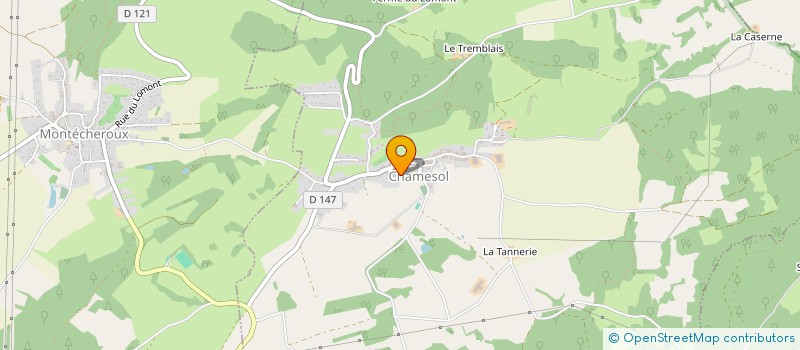localisation de l'entreprise LIGIER FRERES SARL à CHAMESOL