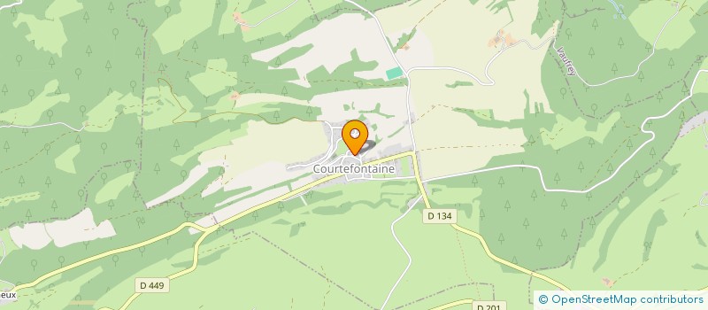 localisation de l'entreprise LIGIER ROMAIN  COURTEFONTAINE