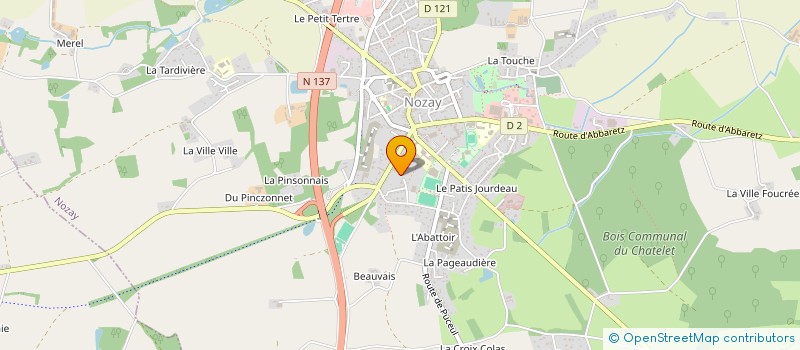 localisation de l'entreprise LIGIRIS CONSEIL  NOZAY