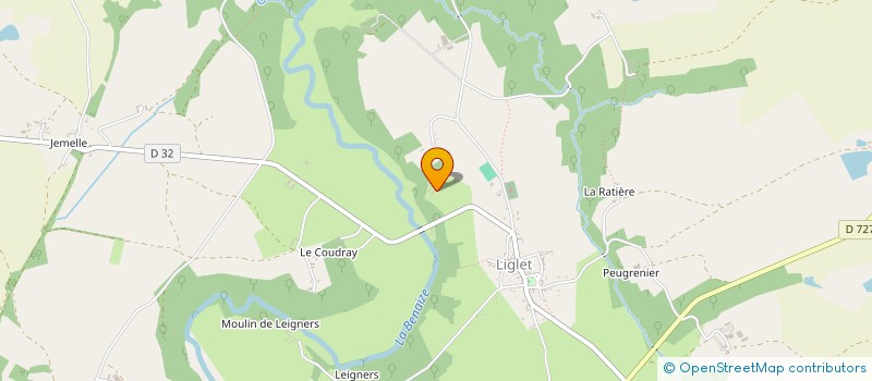 localisation de l'entreprise LIGLET STOP EOLIEN  LIGLET