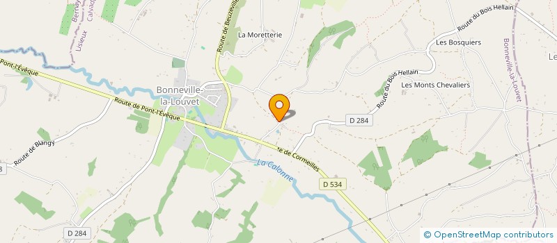 localisation de l'entreprise LIGN'IMPACT  BONNEVILLE-LA-LOUVET