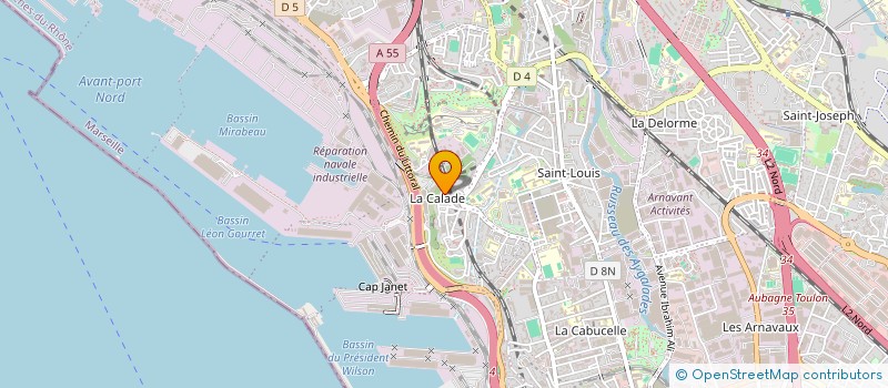 localisation de l'entreprise LIGNAMEN à MARSEILLE