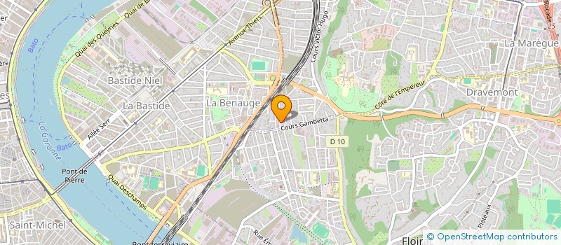 localisation de l'entreprise LIGNARIUM  CENON