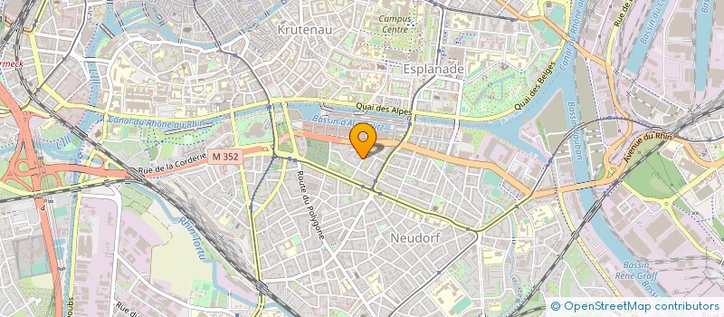 localisation de l'entreprise LIGNE A SUIVRE à STRASBOURG