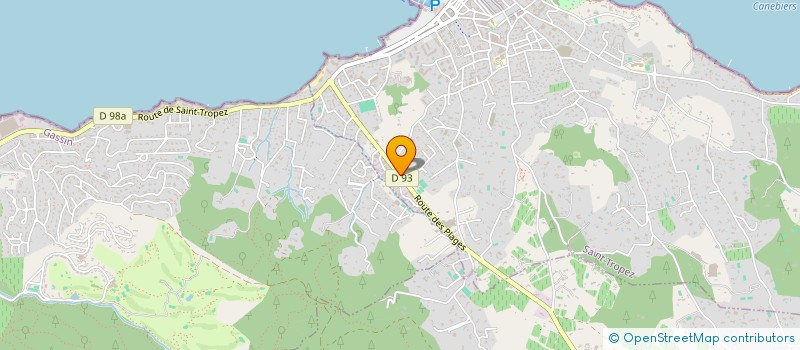 localisation de l'entreprise LIGNE AUTHENTIQUE  SAINT-TROPEZ