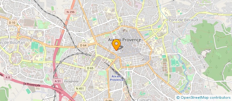 localisation de l'entreprise LIGNE & BEAUTE à AIX-EN-PROVENCE
