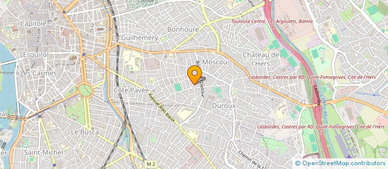 localisation de l'entreprise LIGNE BIO à TOULOUSE