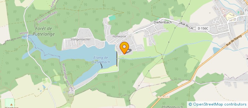 localisation de l'entreprise LIGNE CARPE 57  PUTTELANGE-AUX-LACS