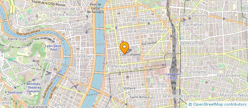 localisation de l'entreprise LIGNE CONCEPT à LYON
