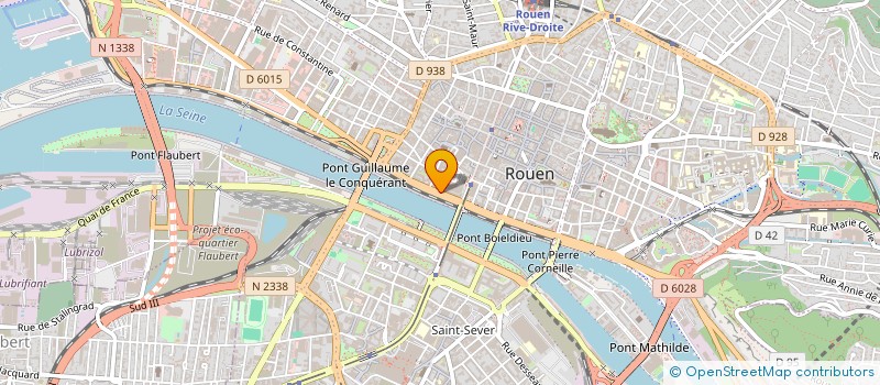 localisation de l'entreprise LIGNE D'HORIZON à ROUEN