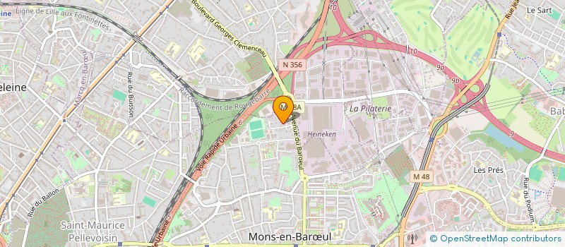 localisation de l'entreprise LIGNE DE MYRE  MONS-EN-BARUL