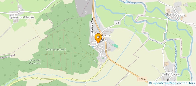 localisation de l'entreprise LIGNE DE VIE à MAXEY-SUR-VAISE