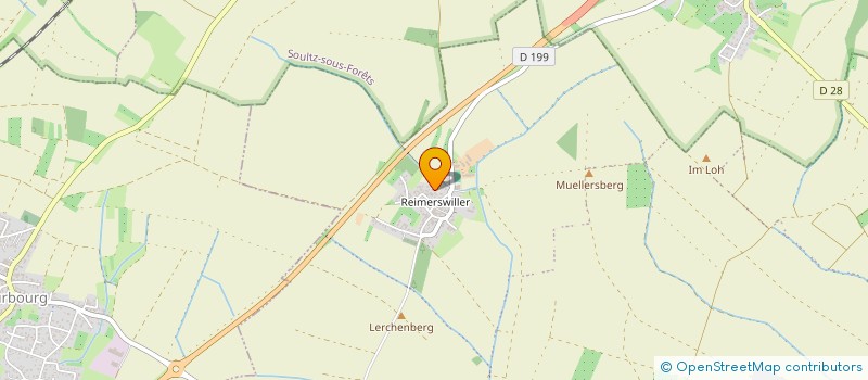 localisation de l'entreprise LIGNE DE VIE  BETSCHDORF