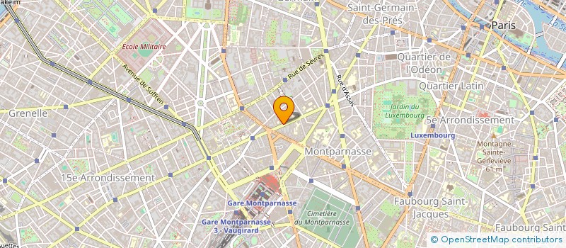 localisation de l'entreprise LIGNE DIRECTE PLUS à PARIS