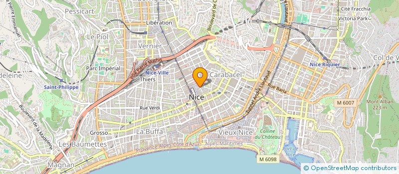 localisation de l'entreprise LIGNE DIRECTE USA à NICE