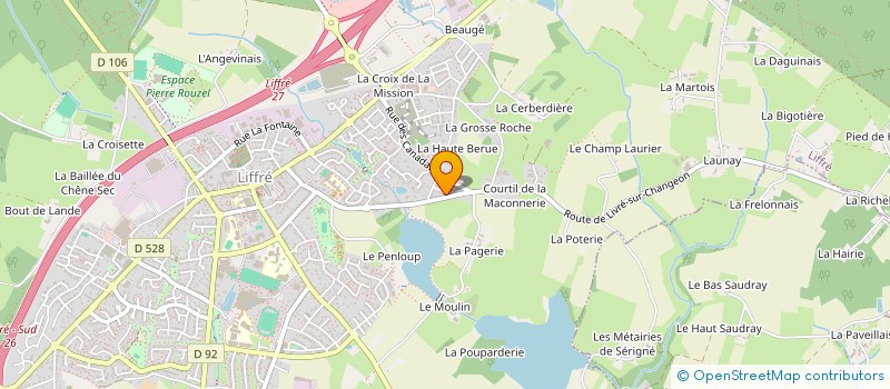 localisation de l'entreprise LIGNE EDITIONS à LIFFRE