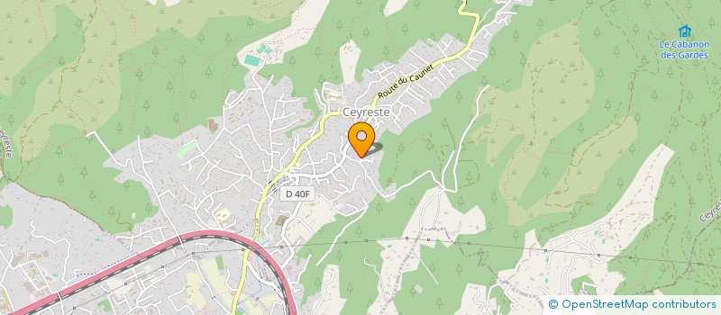 localisation de l'entreprise LIGNE ESSENCIEL  CEYRESTE