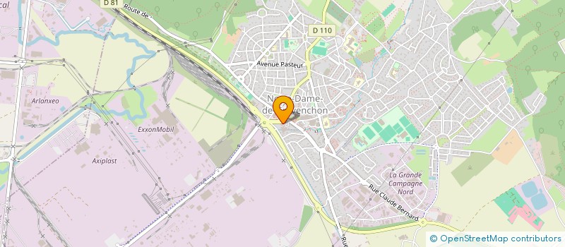 localisation de l'entreprise LIGNE ET HARMONIE à PORT-JEROME-SUR-SEINE