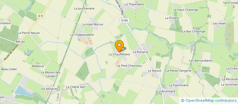 localisation de l'entreprise LIGNE FEST'OUAILLES  LIGNE