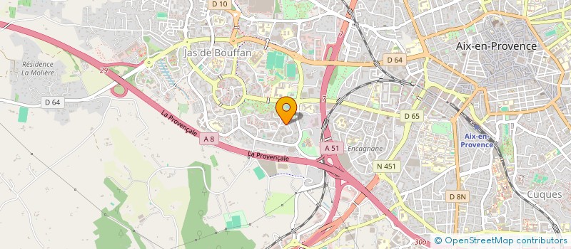 localisation de l'entreprise LIGNE & HARMONIE à AIX-EN-PROVENCE