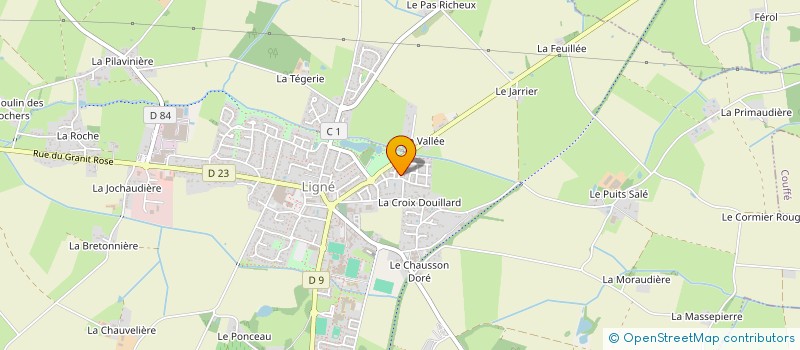 localisation de l'entreprise LIGNE JEUX  LIGNE