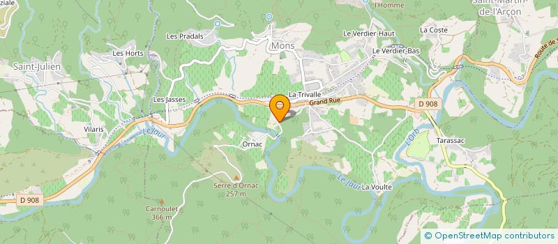 localisation de l'entreprise LIGNE LIBRE  MONS