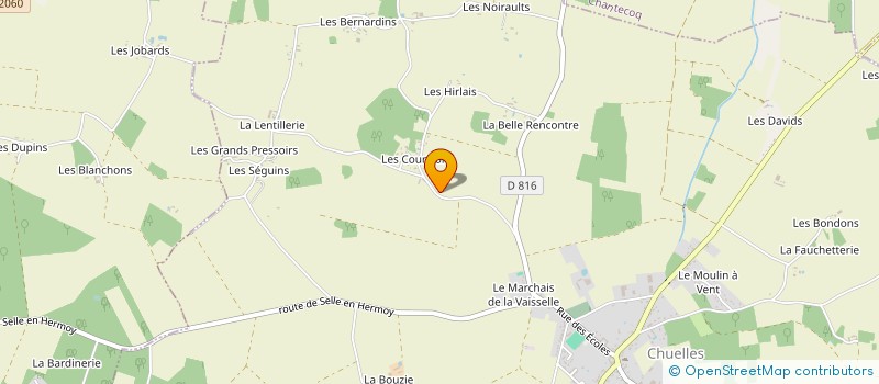localisation de l'entreprise LIGNE PRESTIGE  CHUELLES