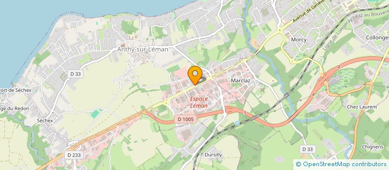 localisation de l'entreprise LIGNE PURE à ANTHY-SUR-LEMAN
