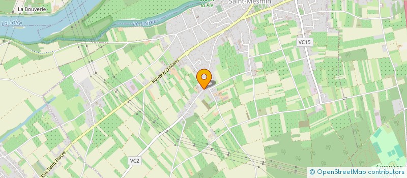 localisation de l'entreprise LIGNEROLLES à SAINT-HILAIRE-SAINT-MESMIN