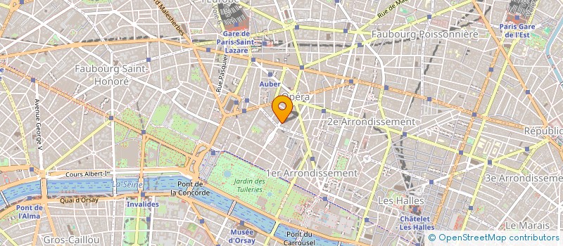 localisation de l'entreprise LIGNES à PARIS