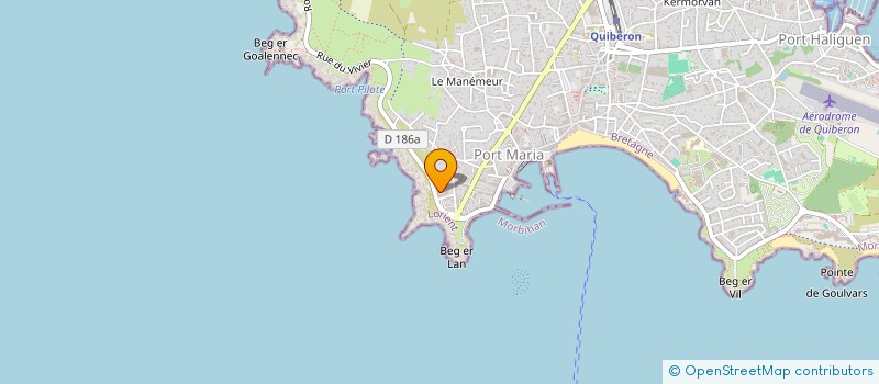 localisation de l'entreprise LIGNES D' à QUIBERON