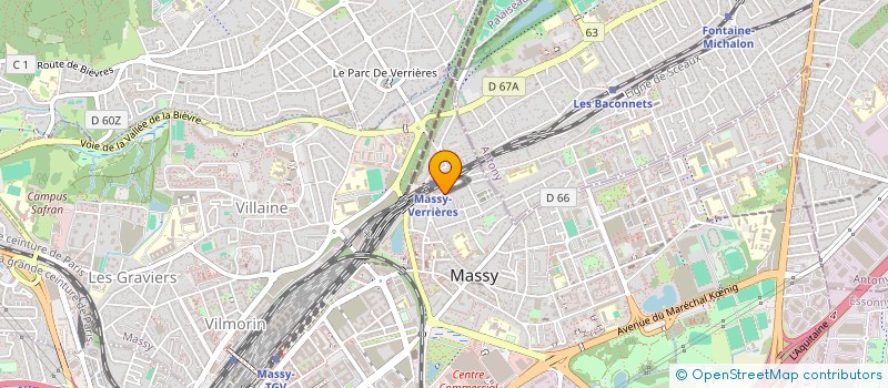 localisation de l'entreprise LIGNES DE DANSES à MASSY