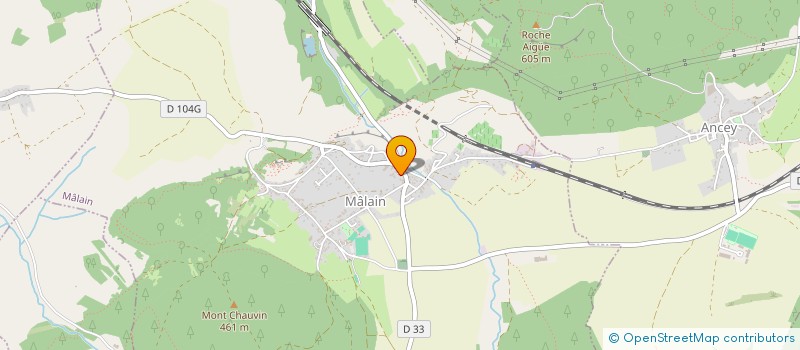 localisation de l'entreprise LIGNIER REMI  MALAIN