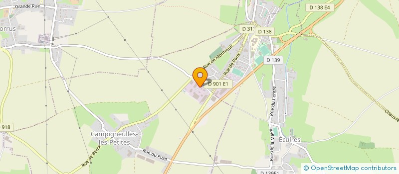 localisation de l'entreprise LIGNIER SAS à CAMPIGNEULLES-LES-PETITES