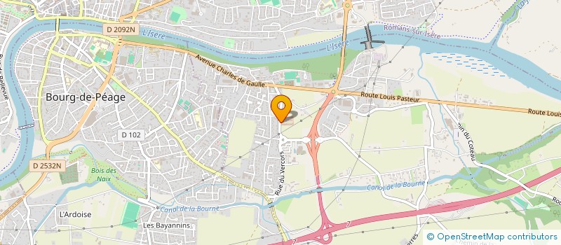 localisation de l'entreprise LIGNIMMO  CHATUZANGE-LE-GOUBET