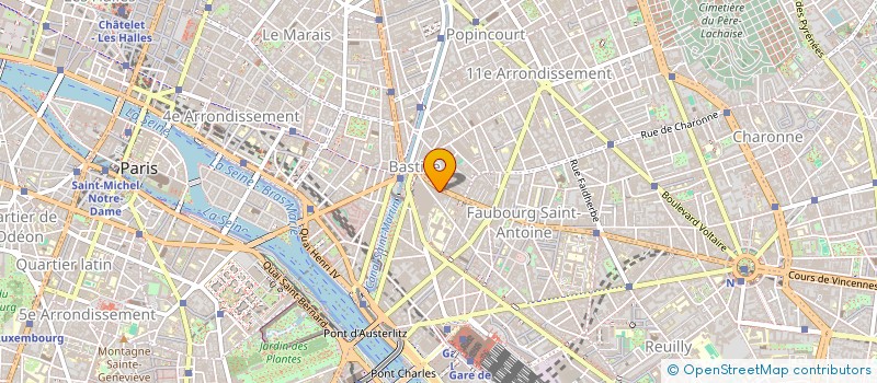 localisation de l'entreprise LIGNUM VITAE CORPORATE  PARIS 12