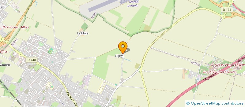 localisation de l'entreprise LIGNY CHETCUTI  AIFFRES