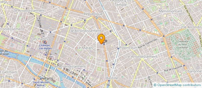 localisation de l'entreprise LIGO  PARIS