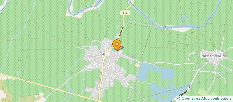 localisation de l'entreprise LIGO  BIZE-MINERVOIS