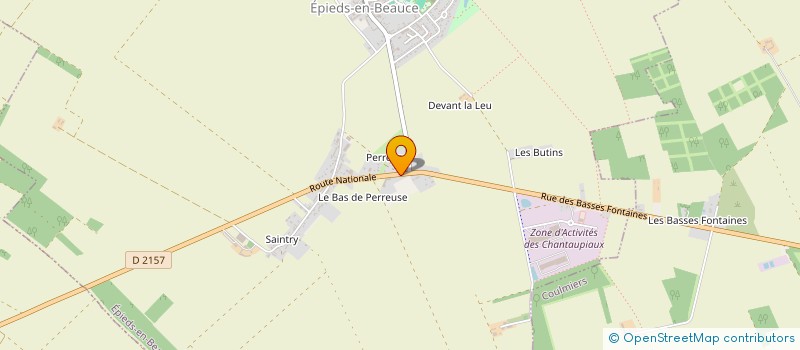 localisation de l'entreprise LIGOUY à EPIEDS-EN-BEAUCE
