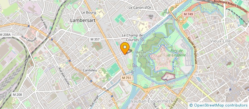 localisation de l'entreprise LIGRES à LAMBERSART