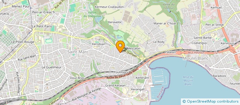 localisation de l'entreprise LIGUE BRETAGNE DE MUAY THAI à BREST