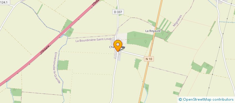 localisation de l'entreprise LIGUE CENTRE FEDERATION FRANCAISE AIKIDO AIKI-BUDO ET AFFINITAIRES à LA BOURDINIERE-SAINT-LOUP