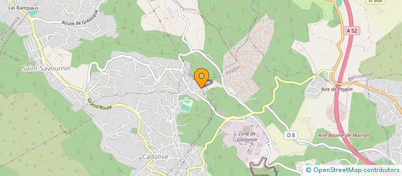 localisation de l'entreprise LIGUE CONTRE LA VIOLENCE ROUTIERE  CADOLIVE