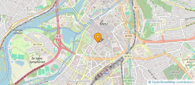 localisation de l'entreprise LIGUE CONTRE LA VIOLENCE ROUTIERE ASSOCIATION DEPARTEMENTALE DE MOSELLE  METZ