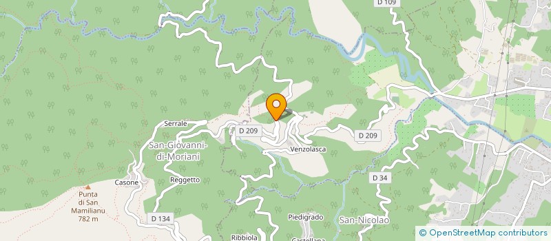 localisation de l'entreprise LIGUE CORSE DE PELOTE BASQUE à LINGUIZZETTA