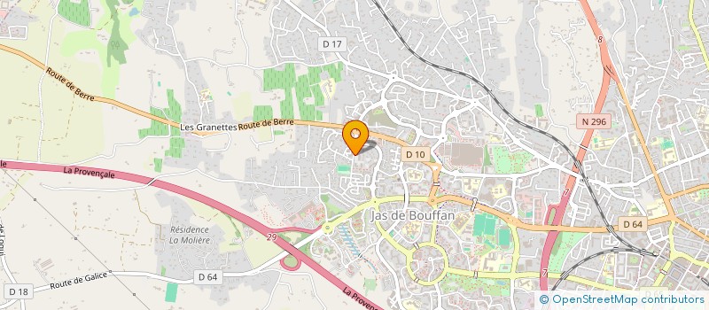 localisation de l'entreprise LIGUE D IMPROIVISATION DU PAYS D AIX à AIX-EN-PROVENCE