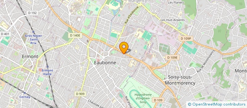 localisation de l'entreprise LIGUE D'IMPROVISATION RADIOACTIVE D'ARGENTEUIL ET D'CORMEILLES à EAUBONNE