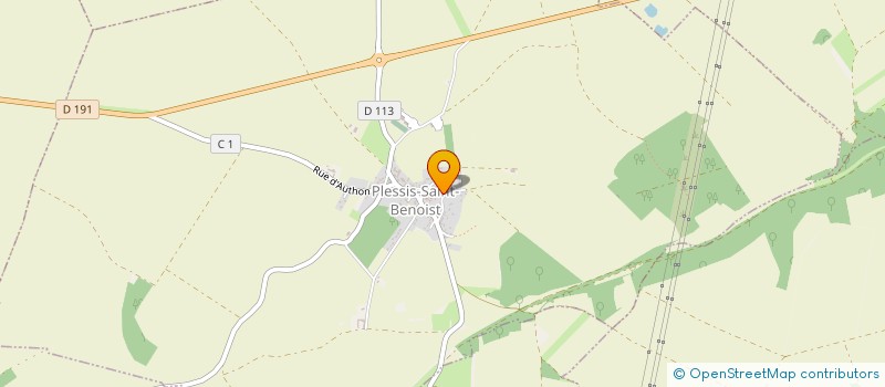 localisation de l'entreprise LIGUE D1 NATIONALE  PLESSIS-SAINT-BENOIST