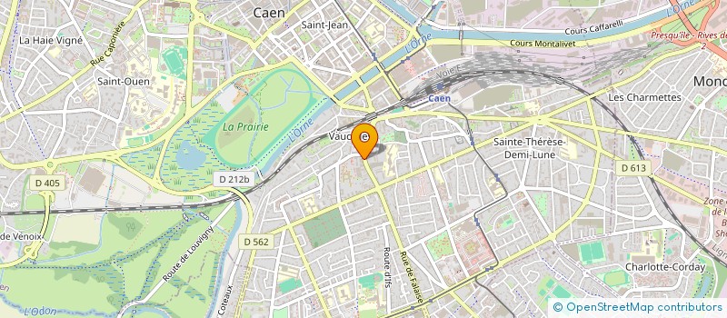 localisation de l'entreprise LIGUE DE BASSE NORMANDIE DE FULL CONTACT ET DISCIPLINES ASSIMILEES à CAEN